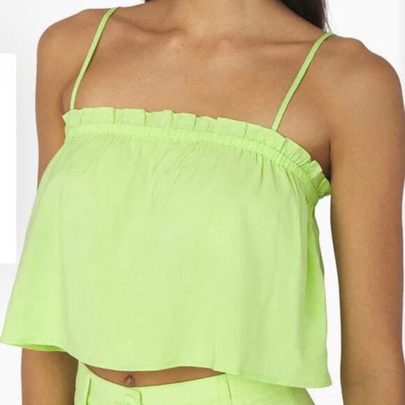 NWT New WeWoreWhat Ruffle Cami Top Size XL - Picture 2 of 11